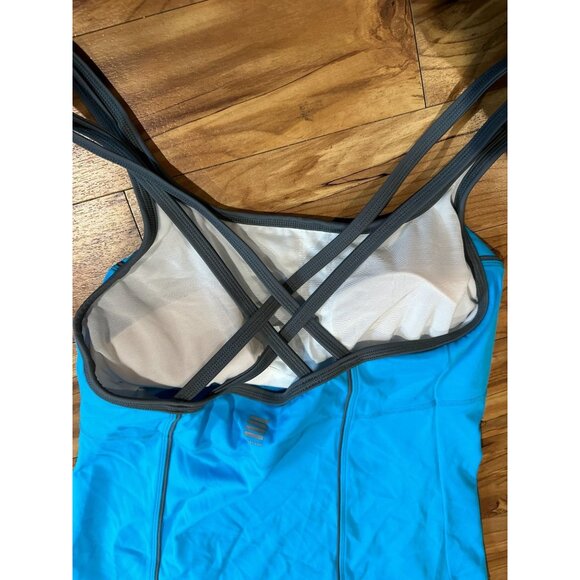 🌊💙 Lands’ End Women’s Tankini Swim Top – Size 10L – Built-In Shelf Bra 💙🌊 - Picture 9 of 9